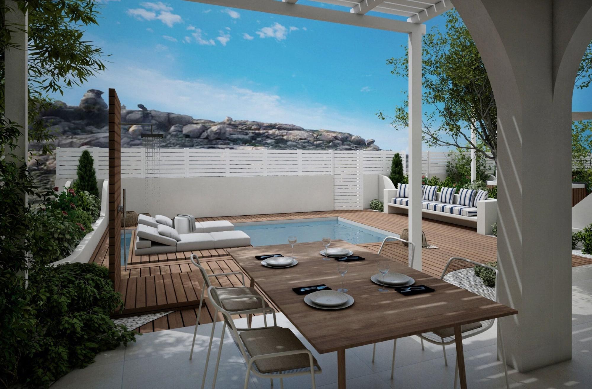 Kedros Villas Agios Prokopios (Naxos) Exterior foto
